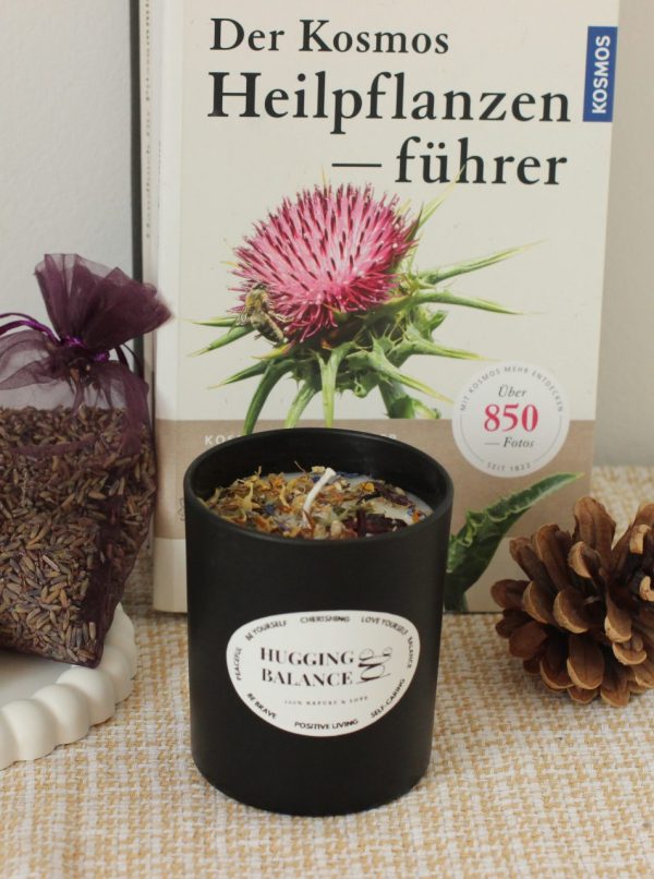 Kräuter Duftkerze Glas "Herbs" – Bild 2