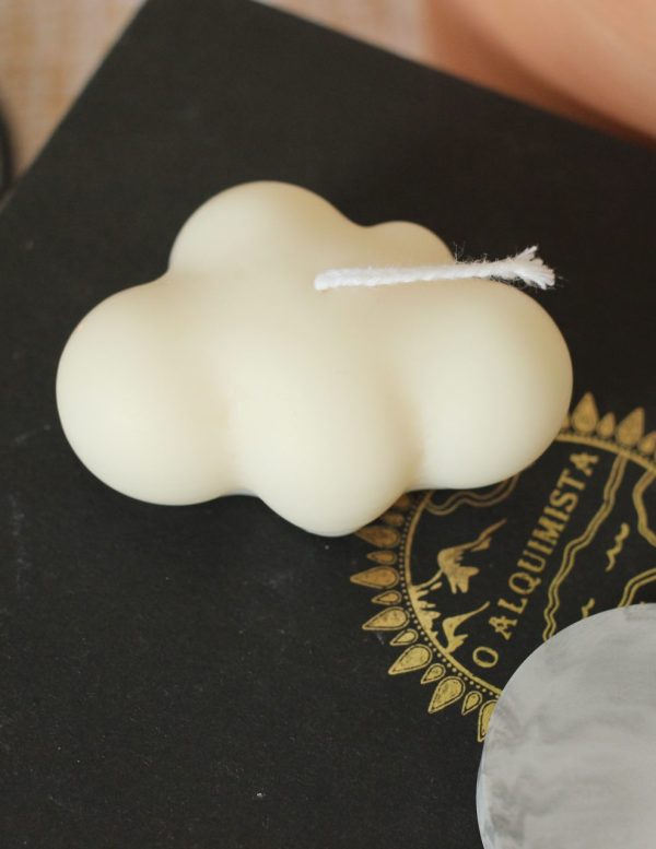 Wolke Stumpenkerze "Cloud" – Bild 3
