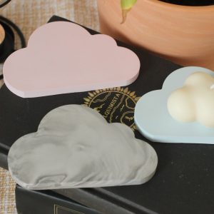Wolke Gipsschale Klein "Rainy"