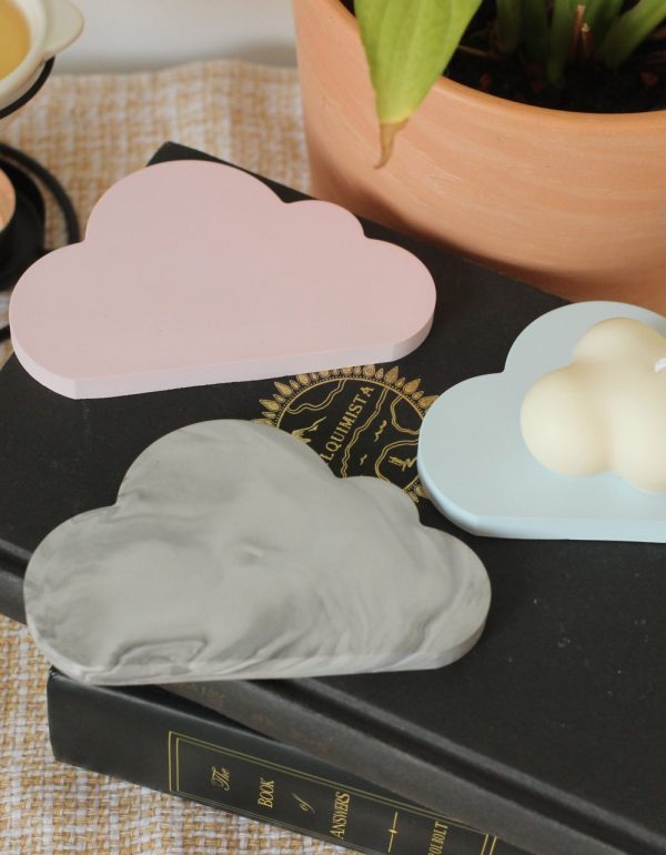 Wolke Gipsschale Klein "Rainy"