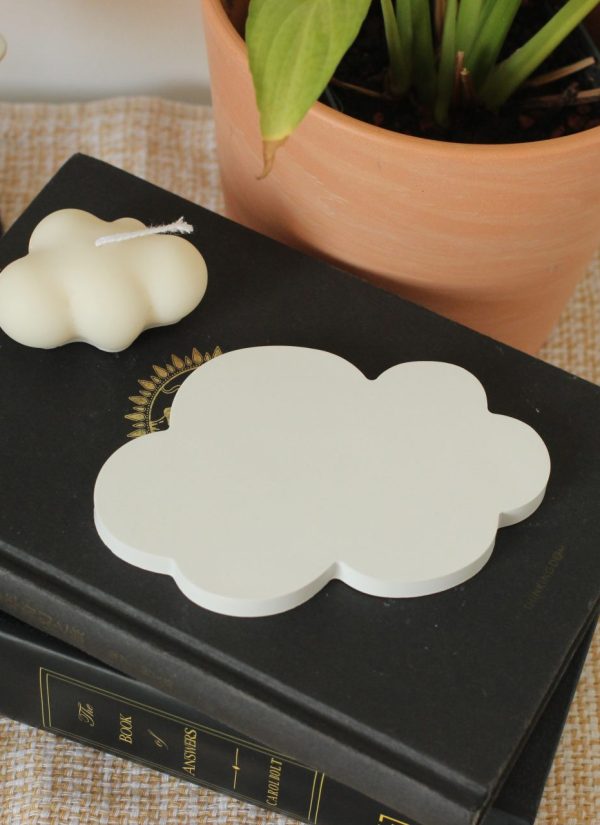 Wolke Gipsschale Groß "Cloudy"
