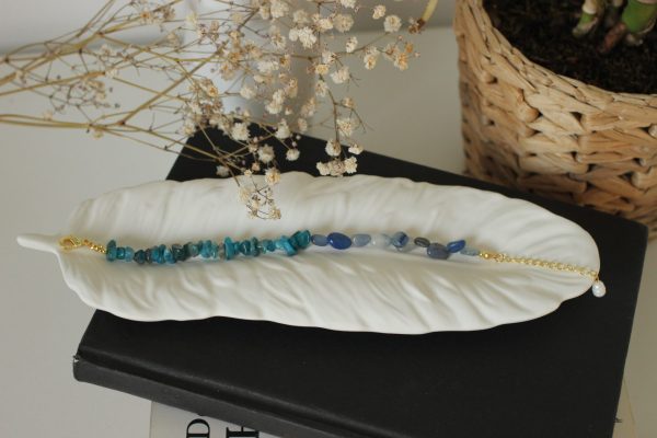 Blau Lapislazuli Armband - Resilienz & Erfolg – Bild 5