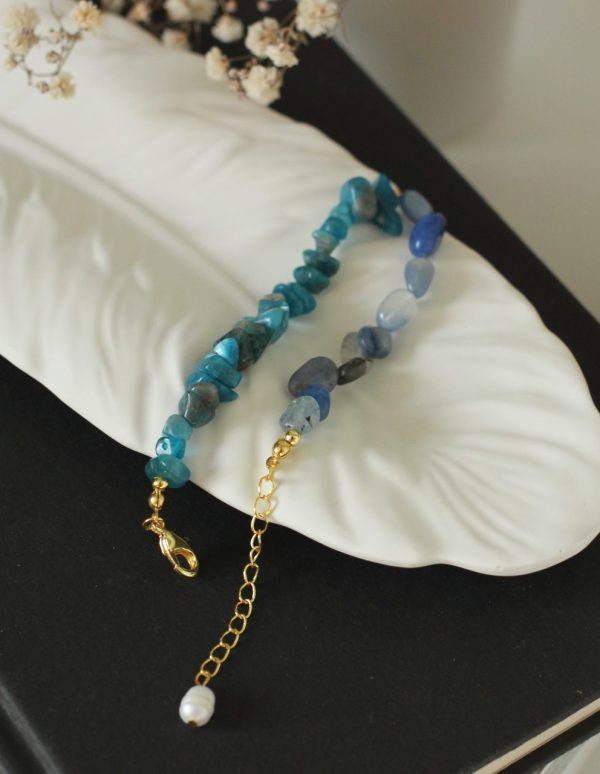 Blau Lapislazuli Armband - Resilienz & Erfolg – Bild 4