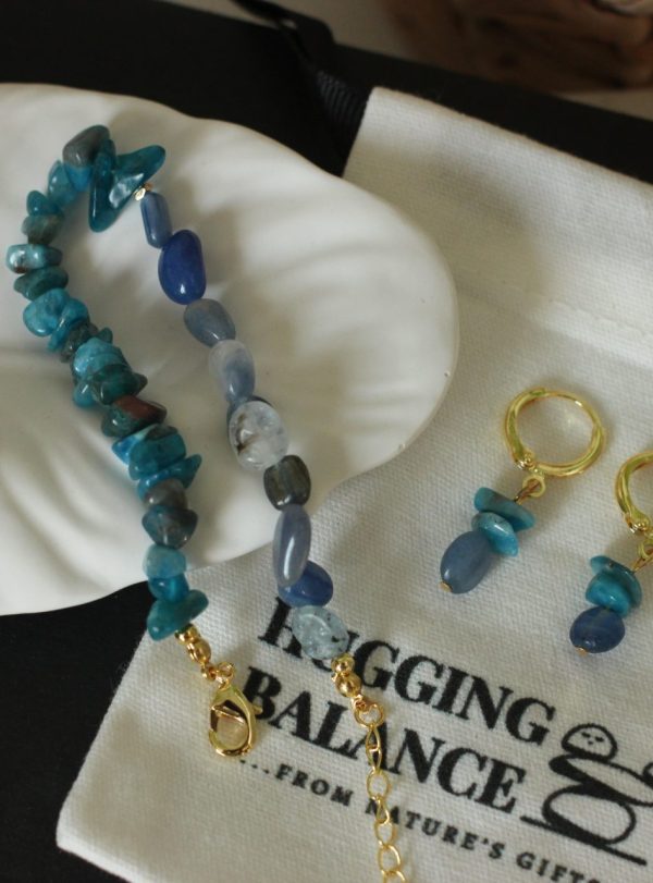 Blau Lapislazuli Armband - Resilienz & Erfolg – Bild 3