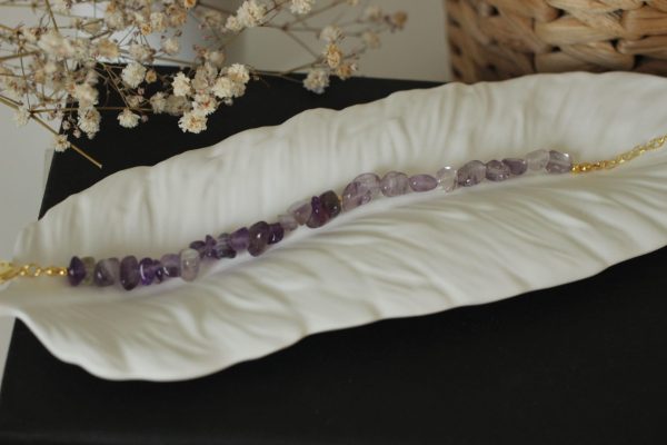 Lila Amethyst Armband - Frieden & Inspiration – Bild 6
