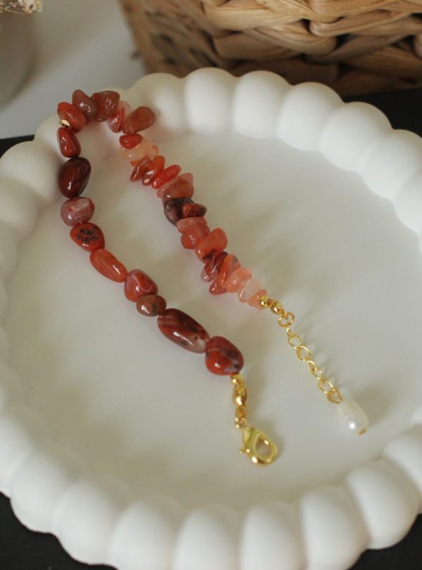 Rot Achat Koralle Armband - Zuversicht & Leidenschaft – Bild 2