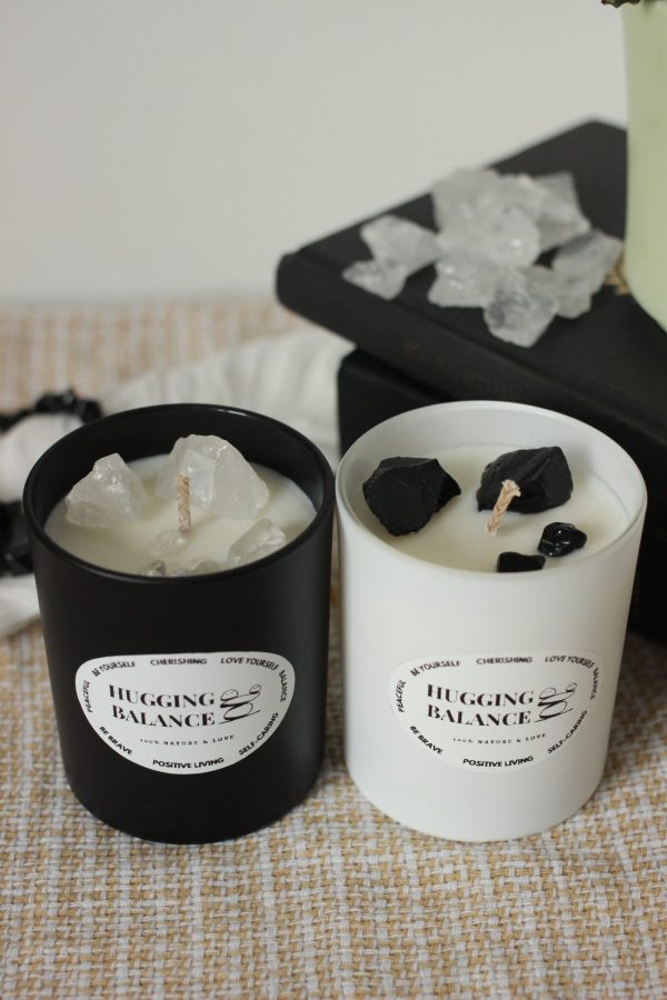 KristallKerzen Duftkerzen Set „Hugging Balance“ – Bild 7