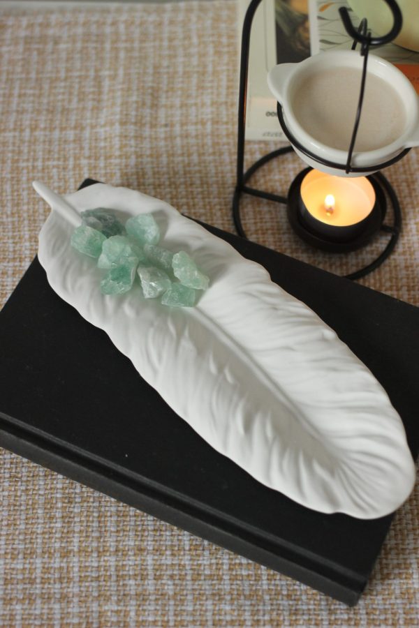Feder Gipsschale "Feather" – Bild 9